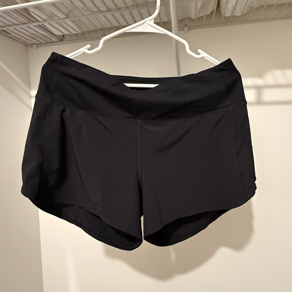 Lululemon Athletica Pink Speed up High Rise Lined Shorts 4”